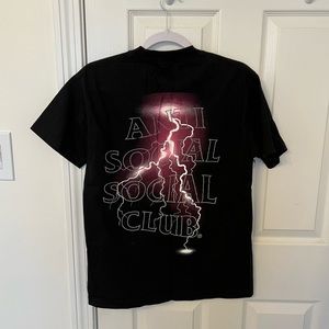 Anti Social Social Club Save Your Tears Lightning Shirt